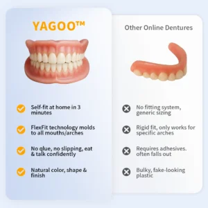 🌎Ends Today: 40% OFF! YAGOO™ Custom-Fit Full Functional DenturesMake you more confident