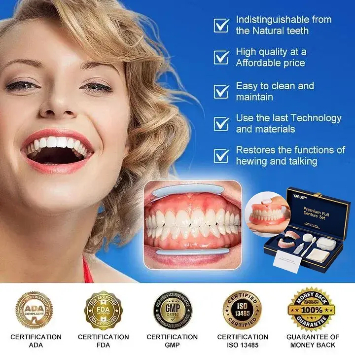 Yagoo™ Medical Full Denture with Strong Suctiond
