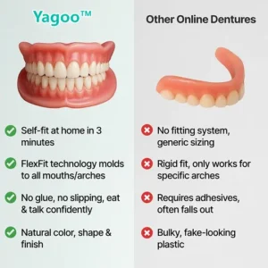 💗Ends Today: 70% OFF! Yagoo™ Custom Custom-Fit Full Functional DenturesMake you more confident – Made in the USA & FDA-Certified