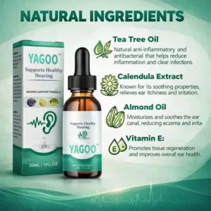 👂70%OFF-2026 Upgrade🔥YAGOO™ Tinnitus Ear Drops — Cleans Earwax, Relieves Tinnitus