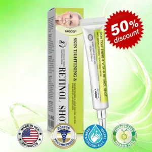 🧠👨‍⚕️Made and shipped from the USA 💫Yagoo® Skin Tightening & Vita-A Retinol Retinol shot Anti-Wrinkle Firming Tightening cream - Last Day Promotion 70% OFF