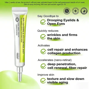 🧠👨‍⚕️Made and shipped from the USA 💫Yagoo® Skin Tightening & Vita-A Retinol Retinol shot Anti-Wrinkle Firming Tightening cream - Last Day Promotion 70% OFF