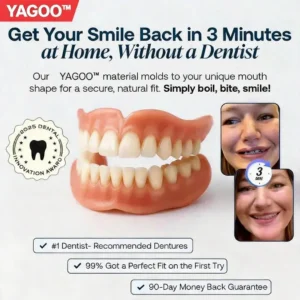 🦷Yagoo™ Custom-Fit Dentures ⏰ ENDS TODAY • 70% OFF | Smile with Confidence