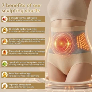 💞Yagoo™ 4-in-1 Shaping and Fat-Burning Microfiber Shorts
