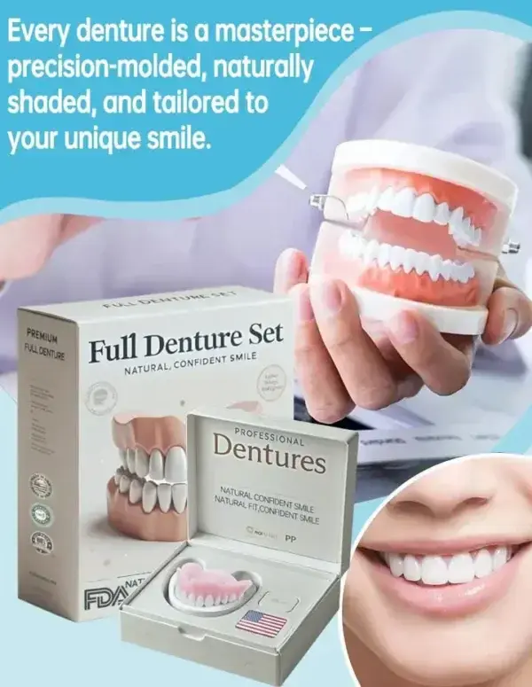 Yagoo® 🦷Advanced Customized Full Denture Set🦷 (🔥10,000+ Sold In Last 30 Day)