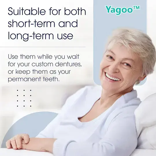 Yagoo® 🦷Advanced Customized Full Denture Set🦷 (🔥10,000+ Sold In Last 30 Day)