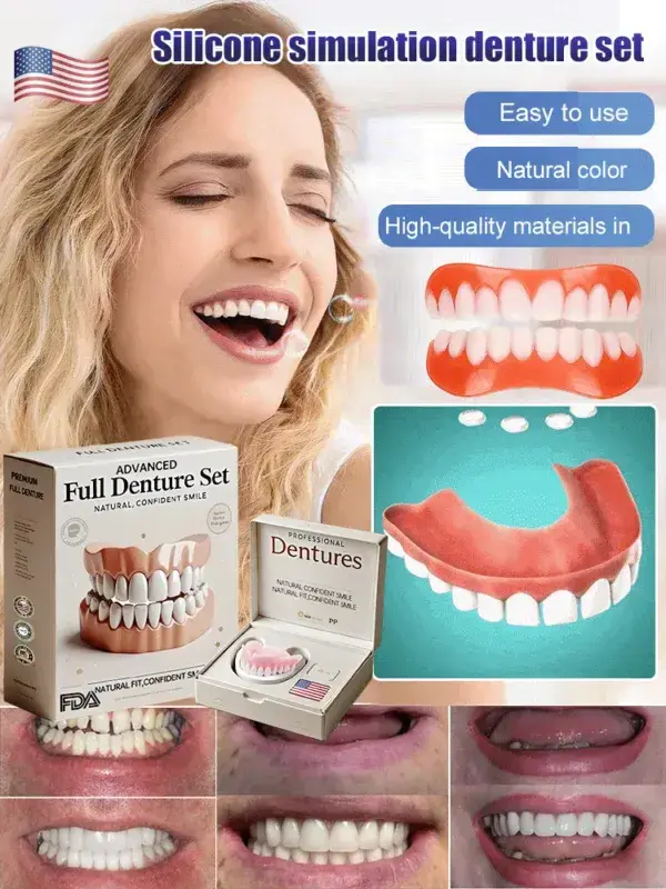 Yagoo® 🦷Advanced Customized Full Denture Set🦷 (🔥10,000+ Sold In Last 30 Day)