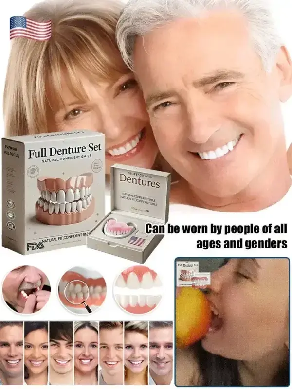 Yagoo® 🦷Advanced Customized Full Denture Set🦷 (🔥10,000+ Sold In Last 30 Day)