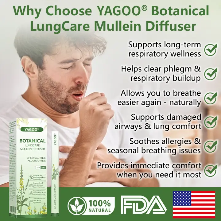 Yagoo® Botanical LungCare Mullein Diffuser