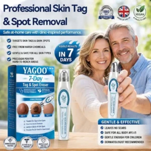 YAGOO® 7-Day Skin Tag & Spot Eraser Painless & Scar-Free Advanced Imperfection Removal Rollerball Pen