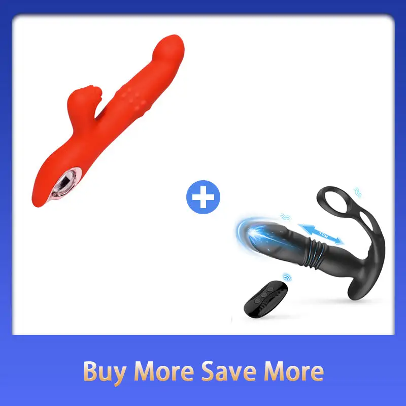 Yagoo Wiggling G Spot Vibrator with Clitoral Teaser Adult Vibrator Clitoris Nipple G-spot For Female Tease Dildo Stimulator Massager Vagina Masturbator Sex Toys for Women Couples