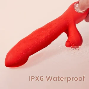 Yagoo Wiggling G Spot Vibrator with Clitoral Teaser Adult Vibrator Clitoris Nipple G-spot For Female Tease Dildo Stimulator Massager Vagina Masturbator Sex Toys for Women Couples