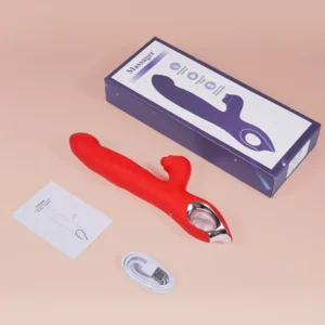 Yagoo Wiggling G Spot Vibrator with Clitoral Teaser Adult Vibrator Clitoris Nipple G-spot For Female Tease Dildo Stimulator Massager Vagina Masturbator Sex Toys for Women Couples
