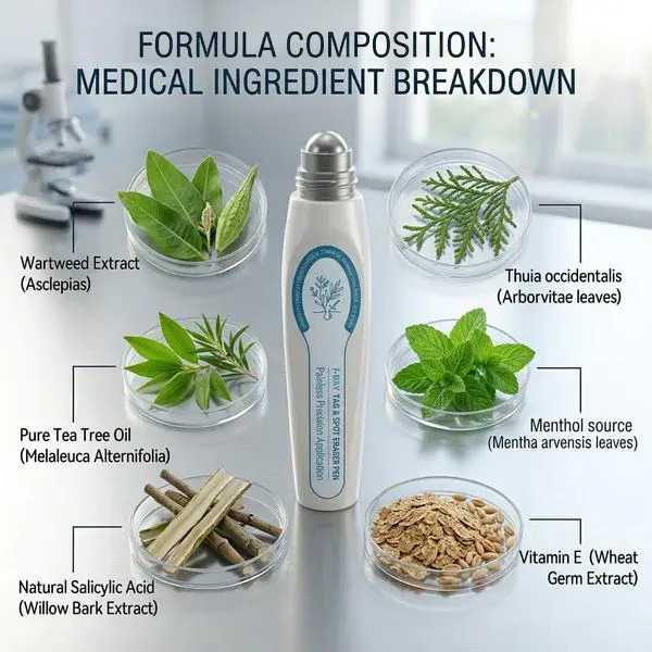 Official Store🎉YAGOO™ 7-Day Skin Renewal Roller | Formulated with Australian Tea Tree Oil & Salicylic Acid for precise spot application to eliminate skin tags at the source.